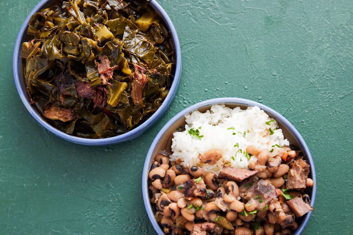 Chef John Cleveland dishes