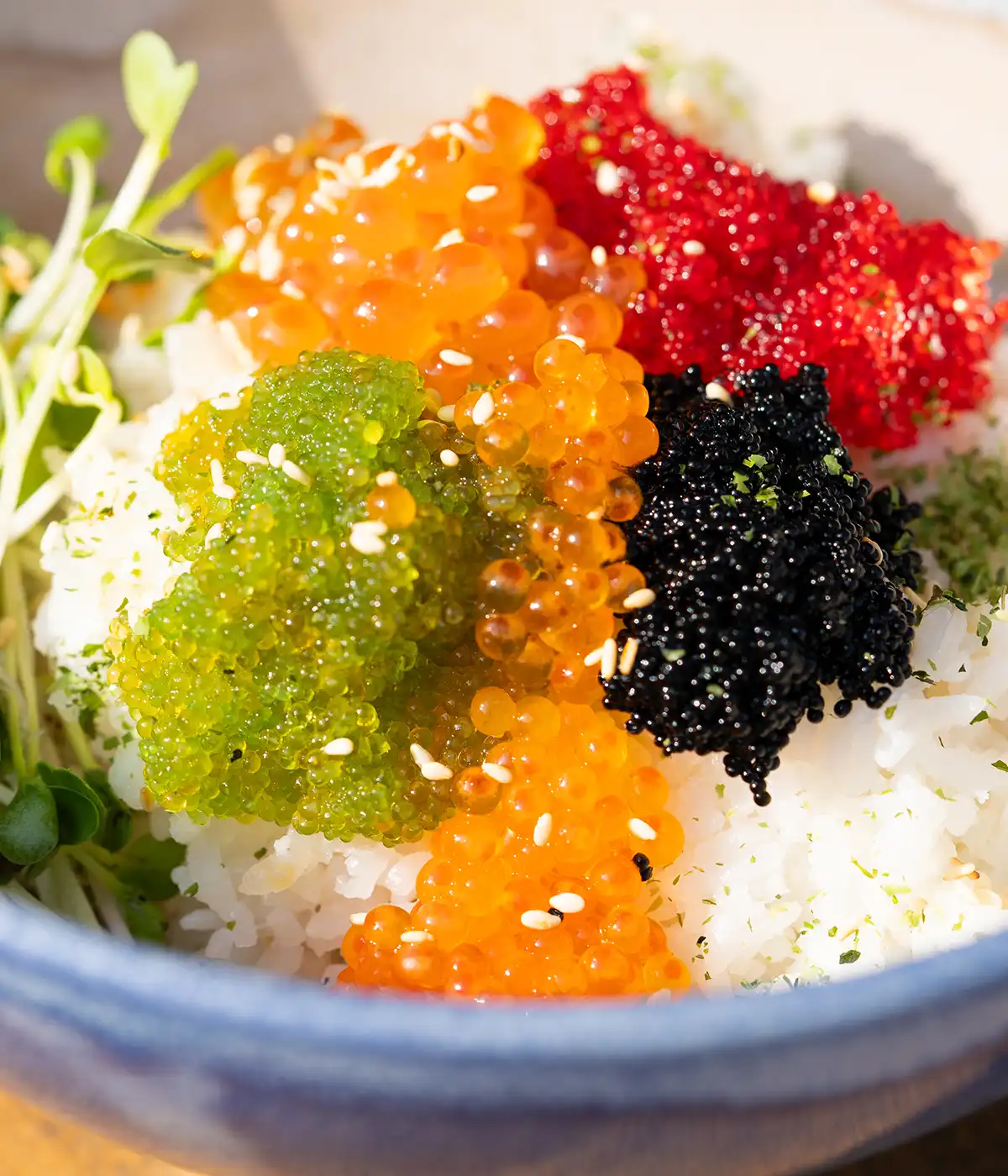 Dishes from Chef Mindy Oh at Abernethys - mobile version