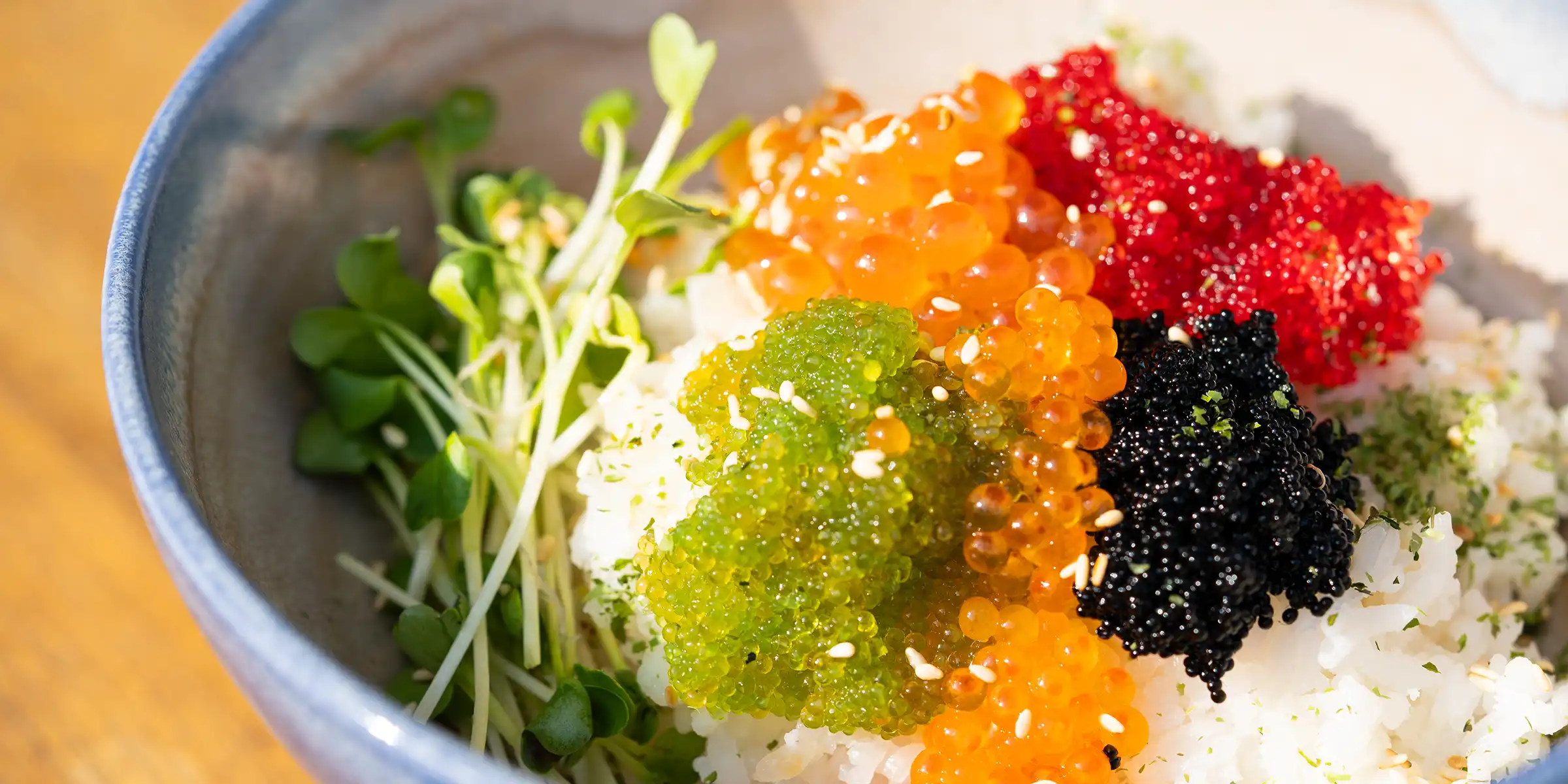 Dishes from Chef Mindy Oh at Abernethys - desktop version