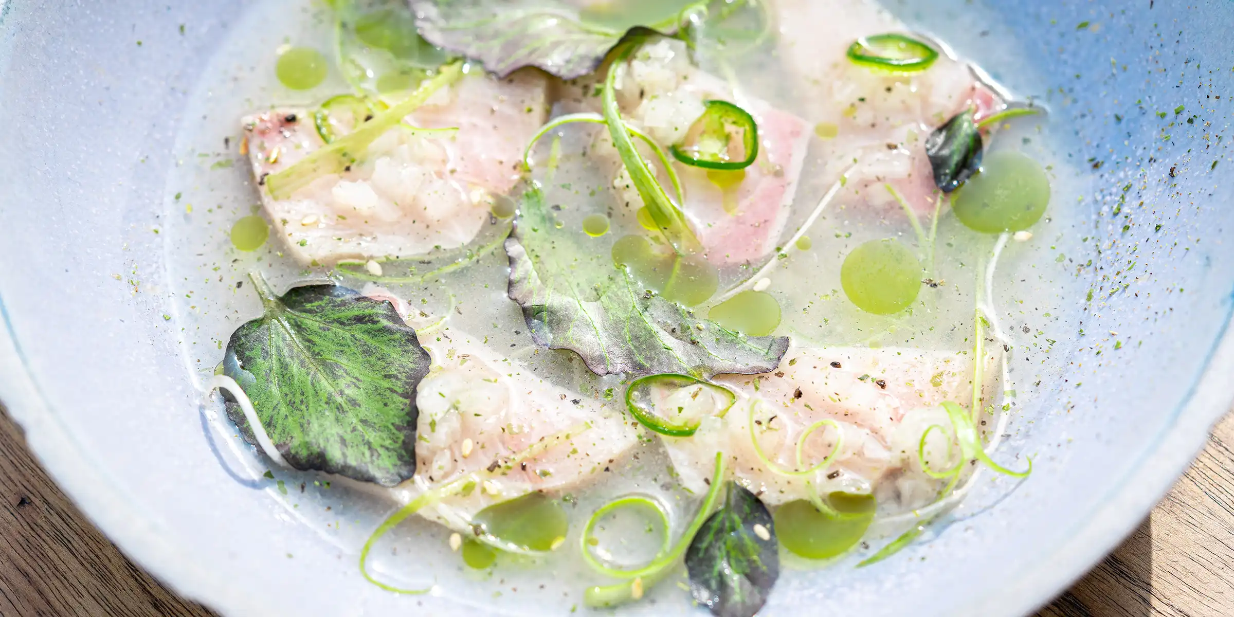 Dishes from Chef Mindy Oh at Abernethys - desktop version