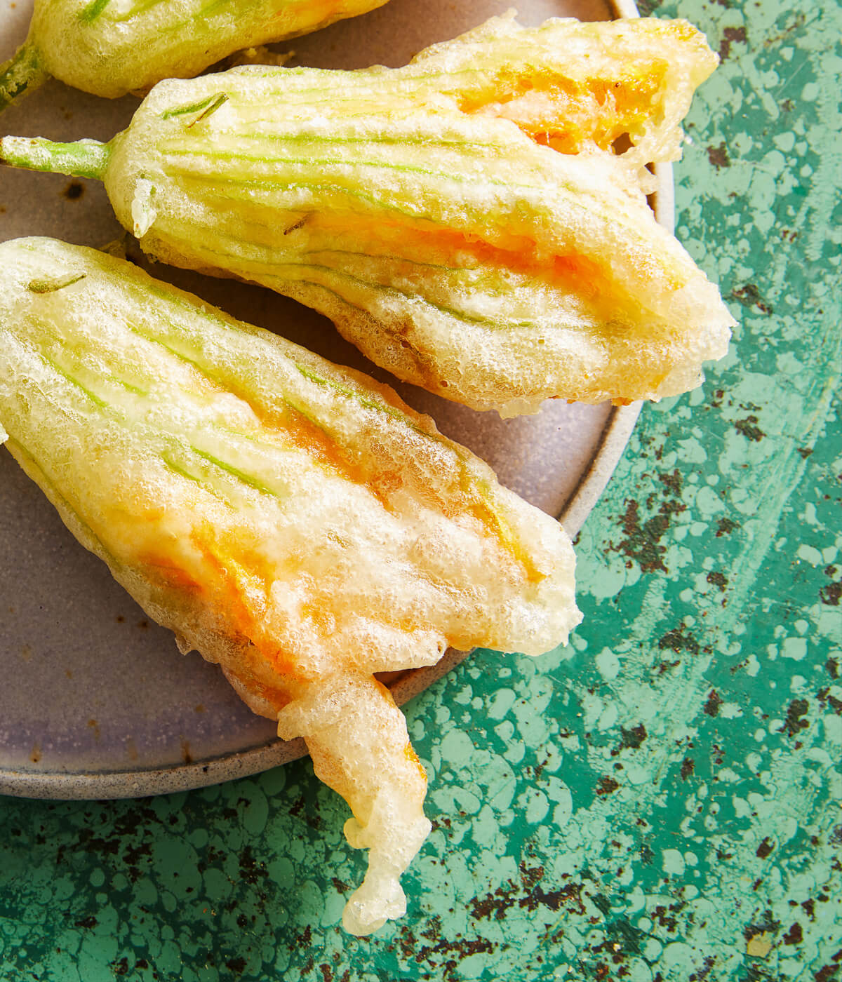 Squash Blossoms from Chef Willits at Abernethys - mobile version